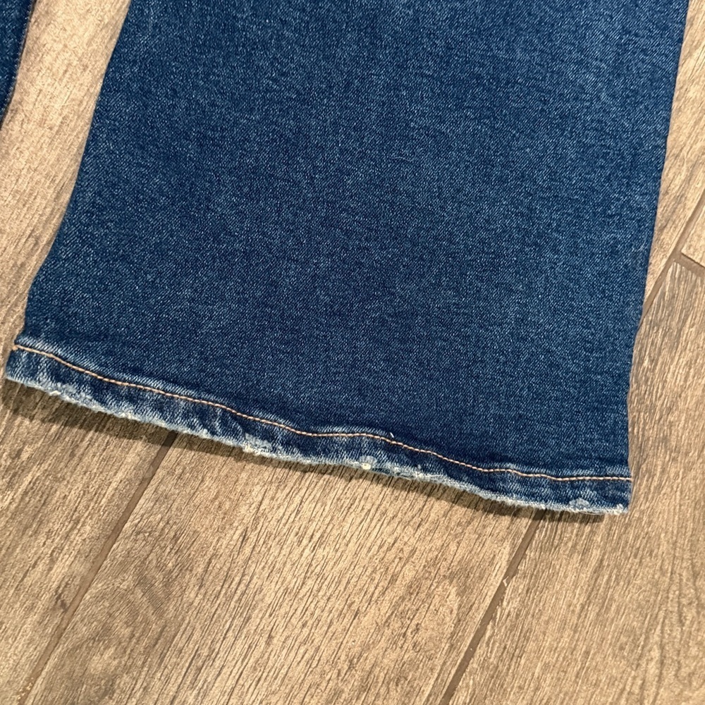 Altar'd State Hidden Jeans High Rise Dark Wash Flare Denim Jeans - Picture 6 of 8